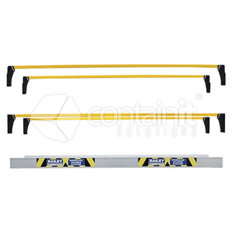 2m long Platform & Handrail Kit - Containit Solutions