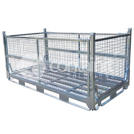 Double Size Full Height Collapsible Mesh Cage - Containit Solutions