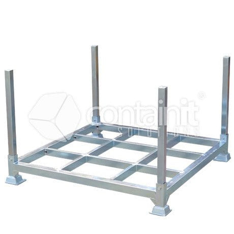 770mm & 110mm Post & Pipe Stillages - 750mm High Post & Pipe Stillage - Containit Solutions