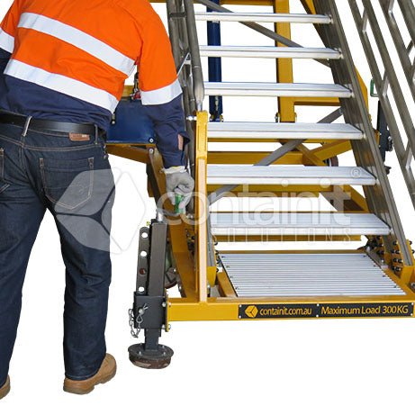 2.8m-4m Adjustable Access Platform - Containit Solutions