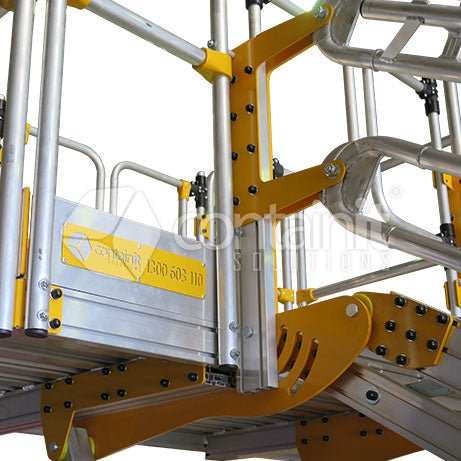 2.8m-4m Adjustable Access Platform - Containit Solutions