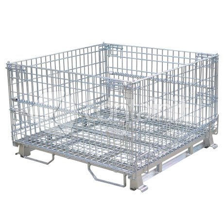 Half Height Wire Mesh Cage Storage - Containit Solutions