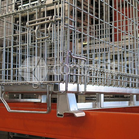 Half Height Wire Mesh Cage Storage - Containit Solutions