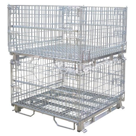 Half Height Wire Mesh Cage Storage - Containit Solutions