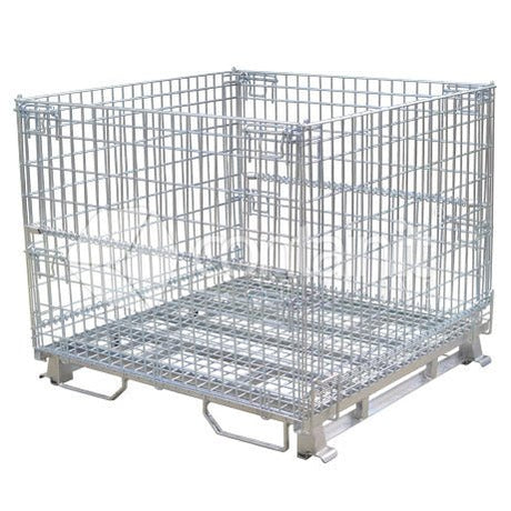 Full Height Wire Mesh Cage - Containit Solutions