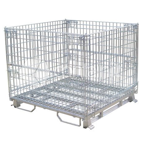 Full Height Wire Mesh Cage - Containit Solutions