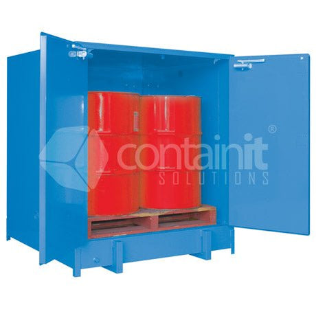 Extra Large Class 8 Corrosive Substances Cabinets - 1000L - Containit Solutions