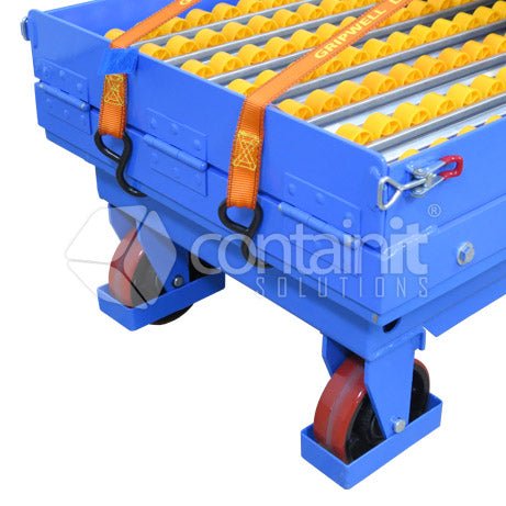 Ergonomic Battery Lifting Trolley - Containit Solutions