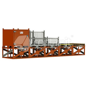 Stackable Kitting Containers Industrial Stackable Post & Pipe Stillage | Containit