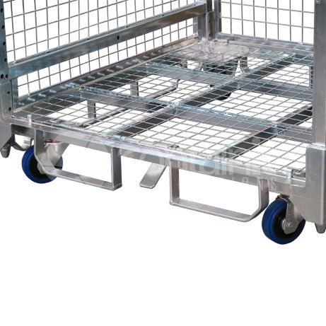 1800 Logistics & Storage Cage With Castors - Containit Solutions
