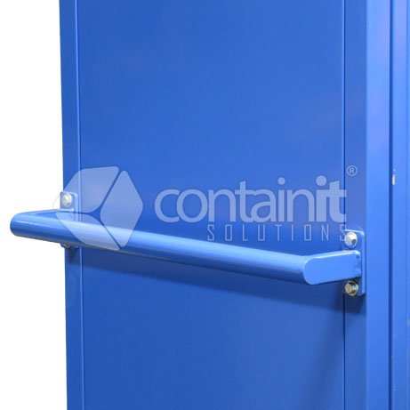 Maintenance & Service Trolley - 4 Shelves + Base Level - Containit Solutions