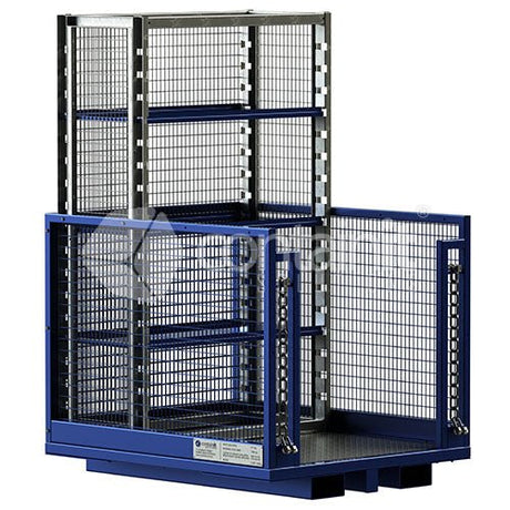 Order Picking Cage with Shelves - Containit Solutions