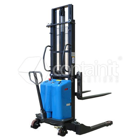 Semi-Electric Straddle Stacker - Containit Solutions