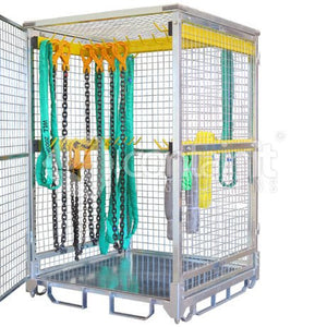 Storage Cage With Rigging Bars