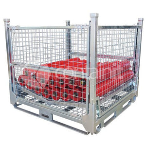 Storage Cages With V Rack