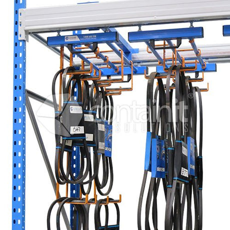V Belt Storage Hook to suit Containit Hose Rack Modules - Containit Solutions