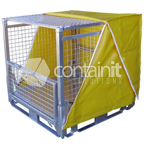 PVC weather cover for CTCS-1158 (should use with lid) - Containit Solutions