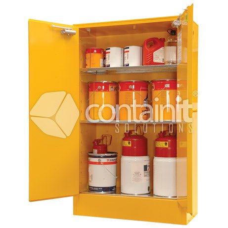 250L Oxidising Agents Dangerous Goods Storage Cabinet - Containit Solutions