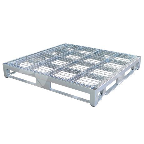 Heavy Duty Steel Pallets - Mesh Deck - Containit Solutions