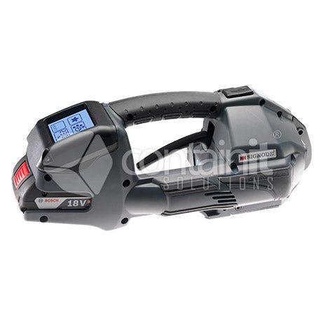 Battery Powered Combination Strapping Tool - Containit Solutions